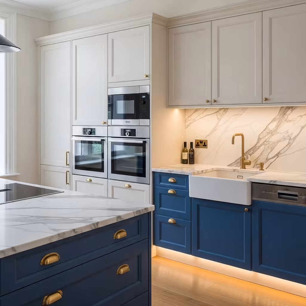 Modern kitchen interior at Saraswati Coral